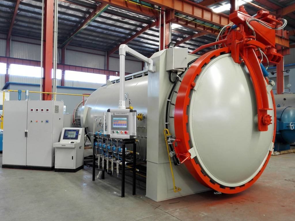 0.6x0.8M इलेक्ट्रिक हीटिंग कार्बन फाइबर आटोक्लेव ASME मानक के साथ छोटे समग्र आटोक्लेव